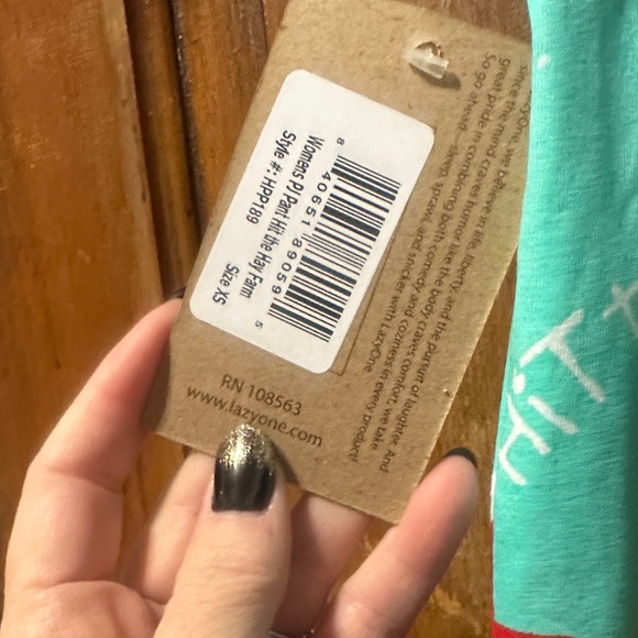 Lazy One Barnyard Pajama Bottoms - Aqua - Picture 5 of 6